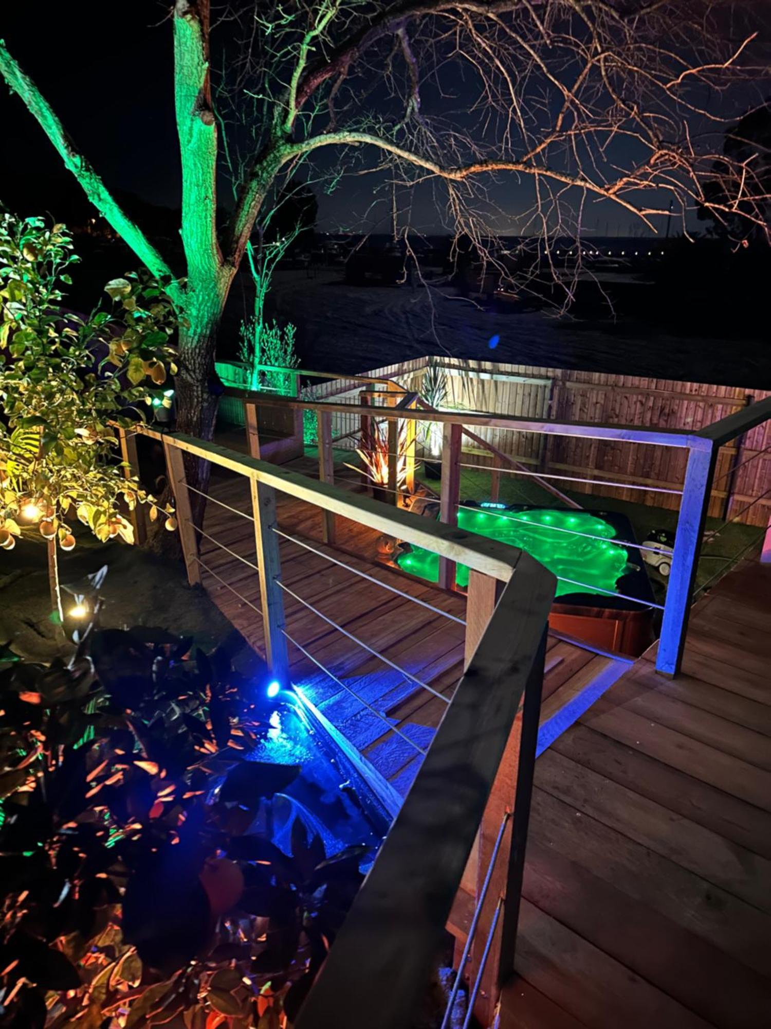 Chalet Et Jaccuzy Sur La Plage Biscarrosse Exterior foto