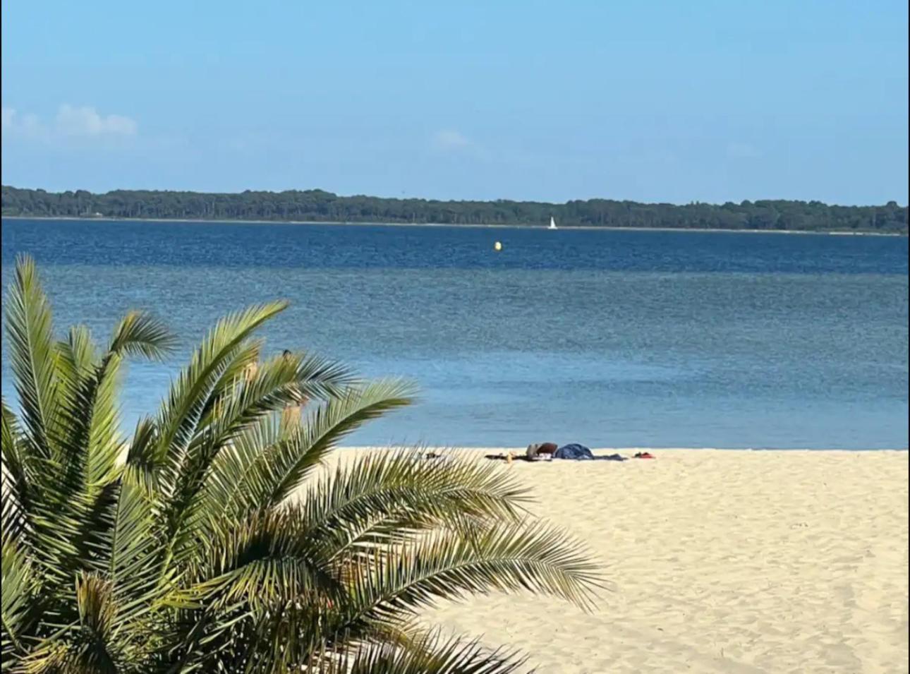 Chalet Et Jaccuzy Sur La Plage Biscarrosse Exterior foto
